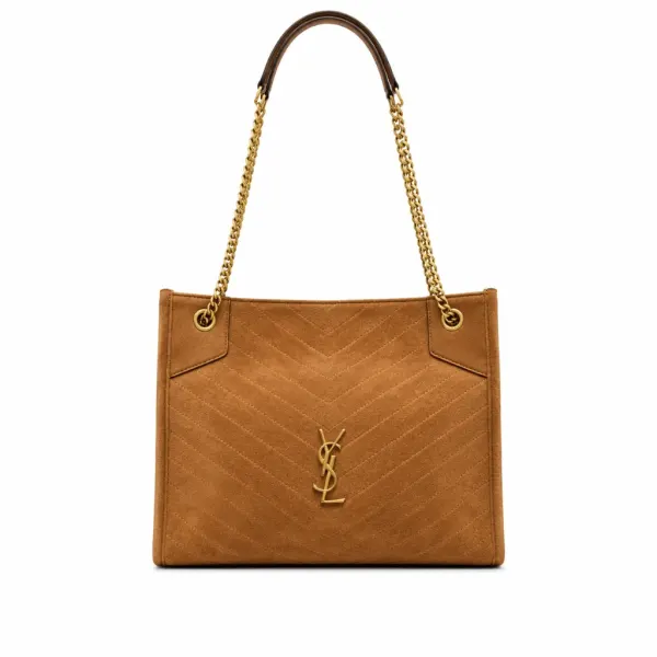 Saint Laurent Medium Niki Shopping Bag Brown 33Cm