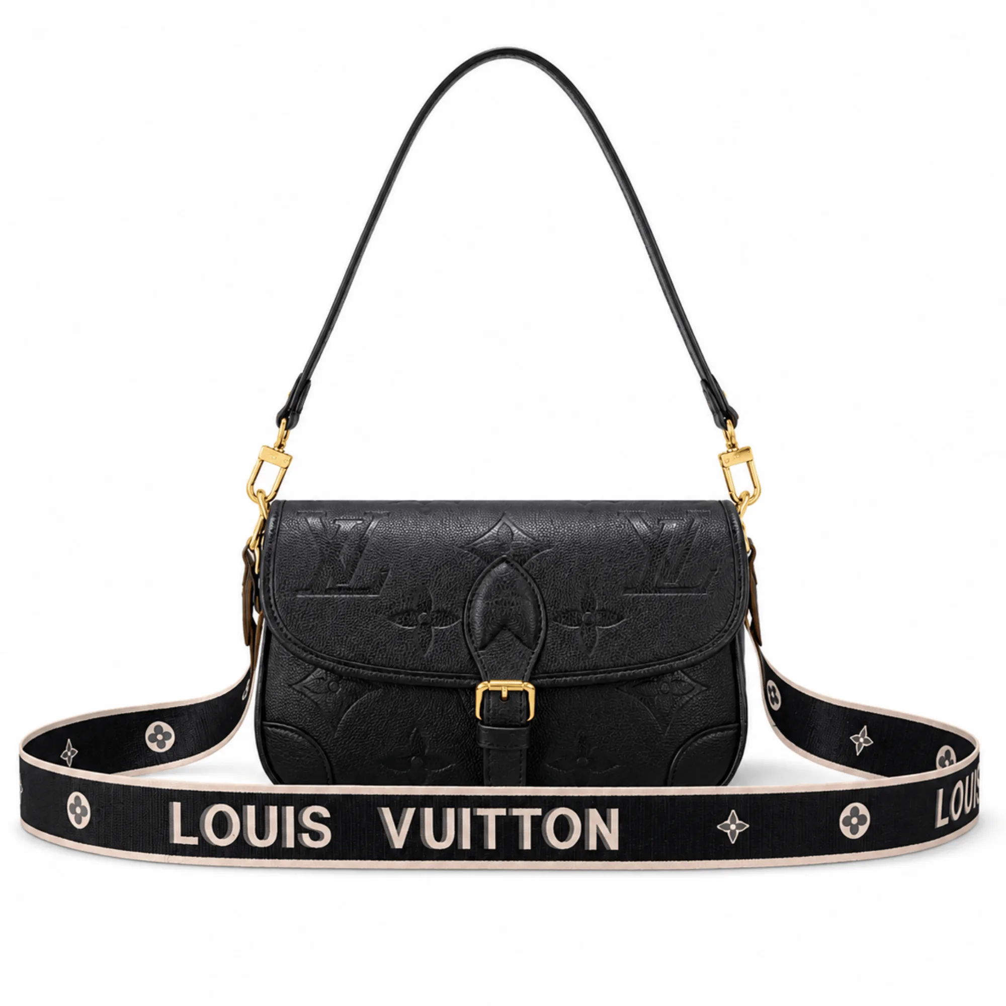 Louis Vuitton Diane Monogram Empreinte In Black 23Cm M46386 Main image