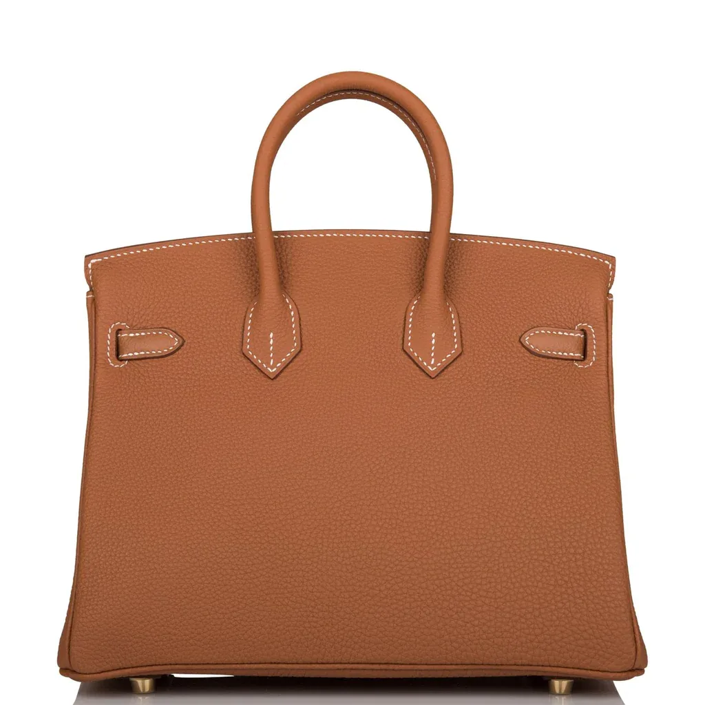 H Birkin 25 Gold Togo Gold Hardware