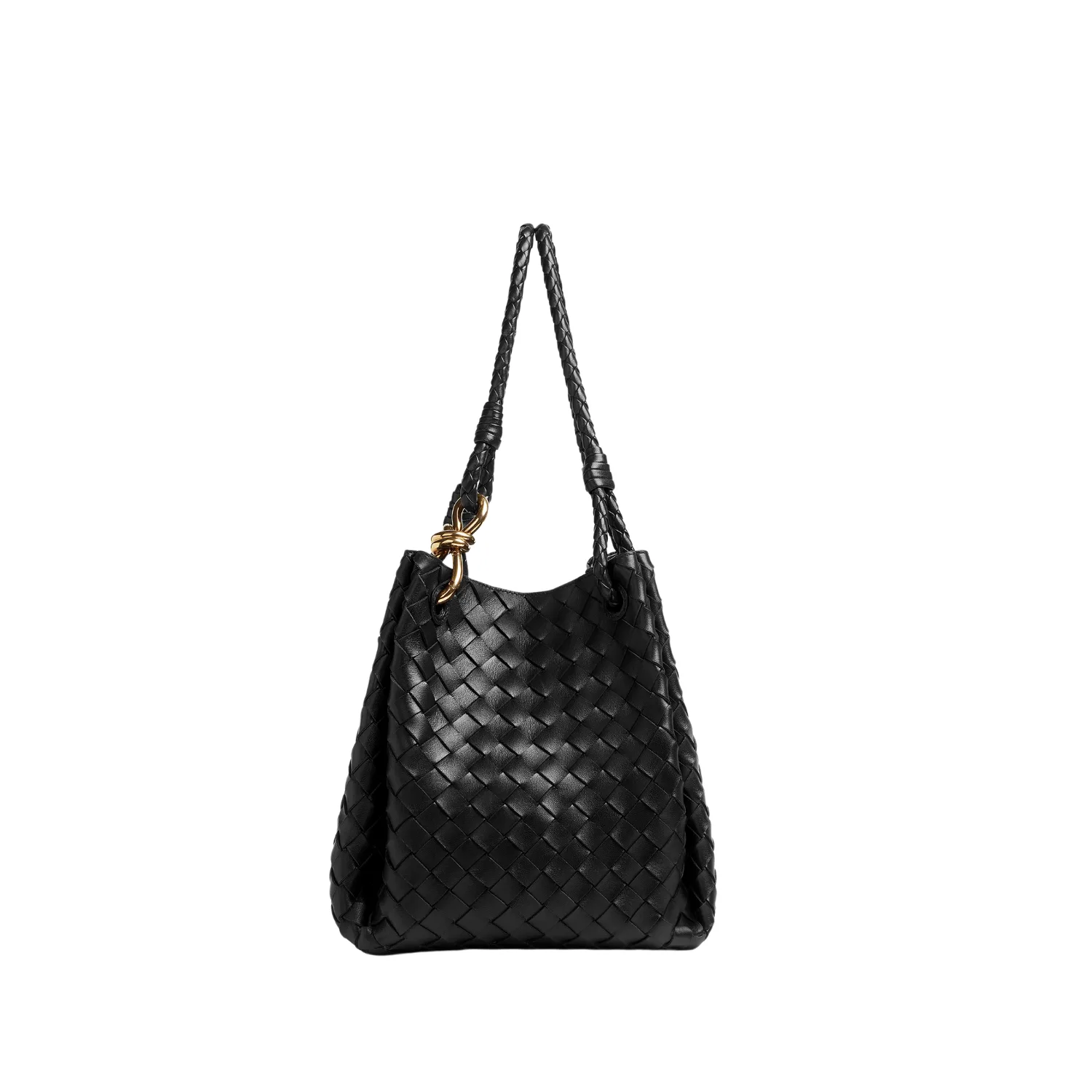 Bottega Veneta Women Large Parachute Black Secondary image