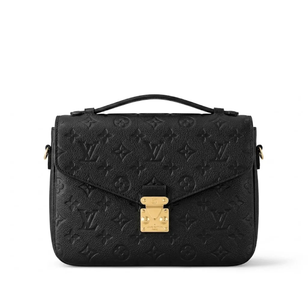 Louis Vuitton Monogram Canvas Pochette Metis Black 25Cm Main image