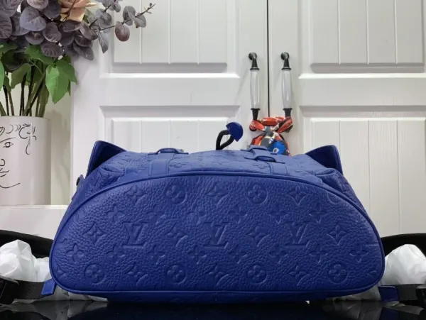 Louis Vuitton Christopher Pm Backpack Blue 48Cm M23189