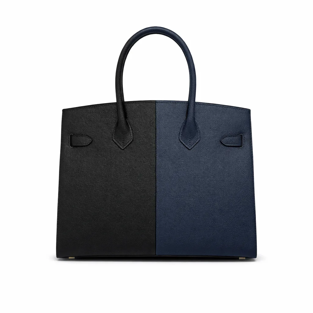 H Birkin 30 Epsom Black Blue Indigo Frida Gold Hardware Secondary image