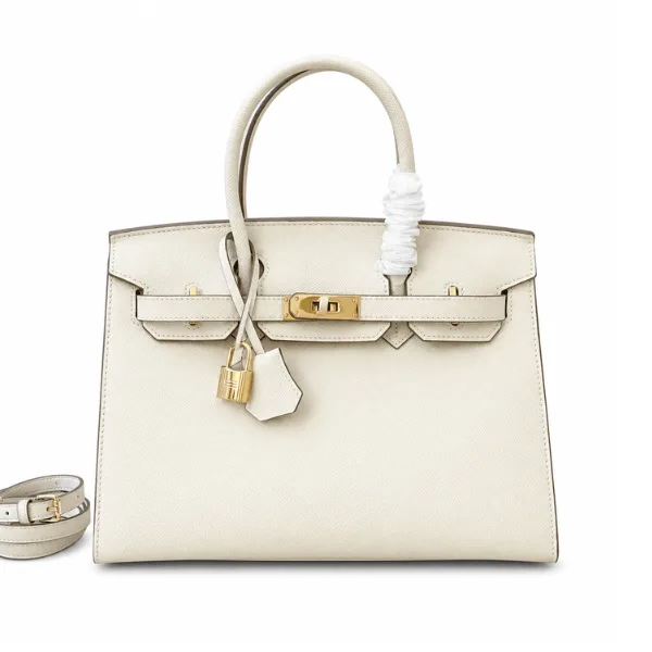 Hermès Birkin Sellier 30 Craie Epsom With Gold Hardware Main image