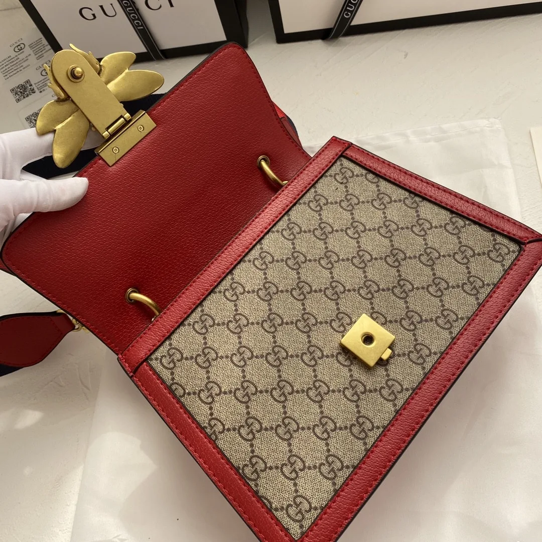 Gucci Queen Margaret GG Small Top Handle Bag Red 25.5Cm Secondary image