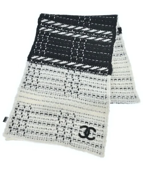 Chanel Scarves White And Black Secondary image