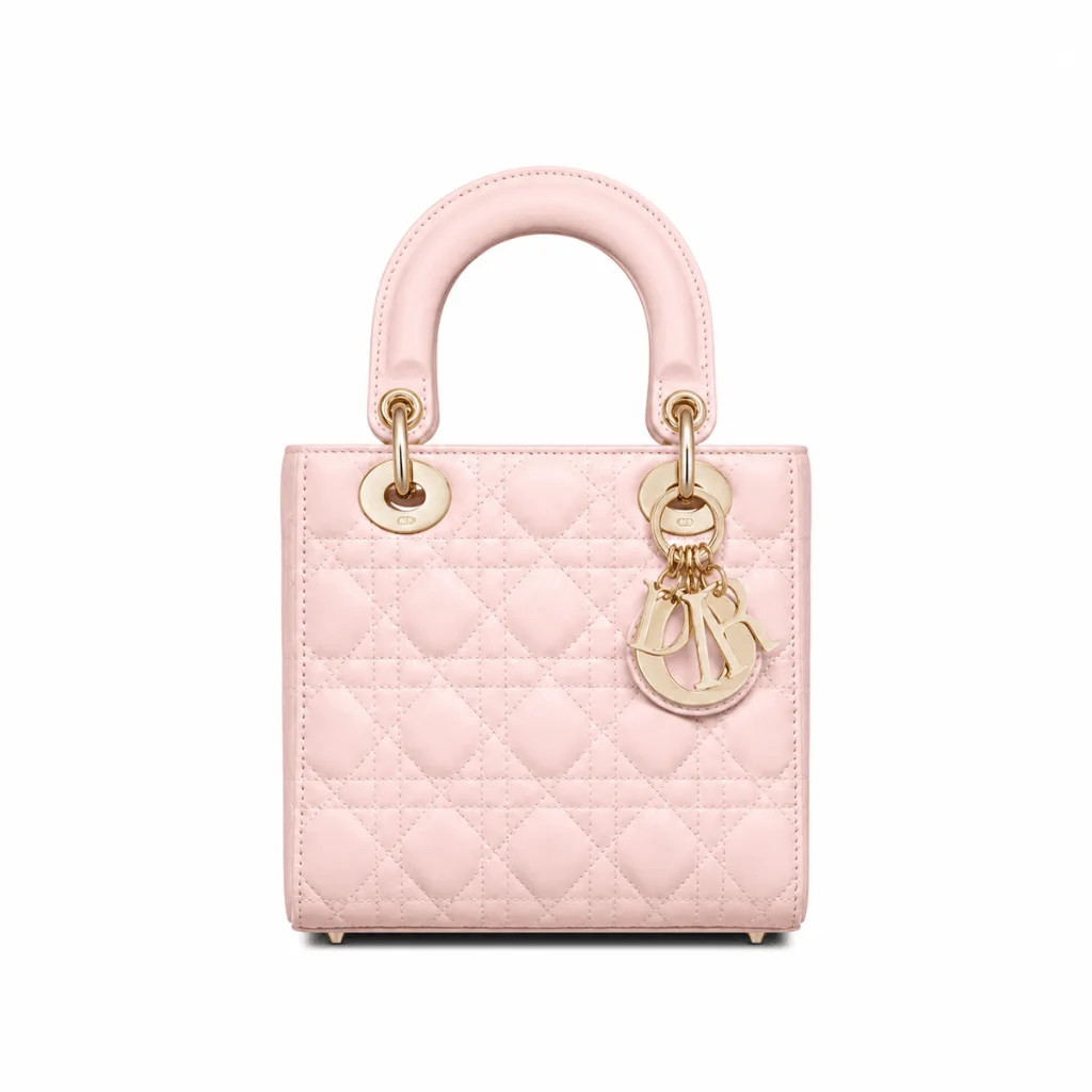 Lady Dior Small Bag Powder Pink Cannage Lambskin 20cm Main image