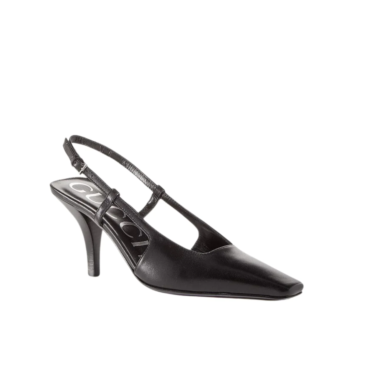 Gucci Women’s Slingback Square Toe Pumps Black Main image