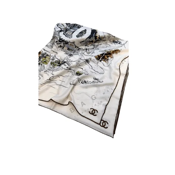 Chanel silk scarf Main image