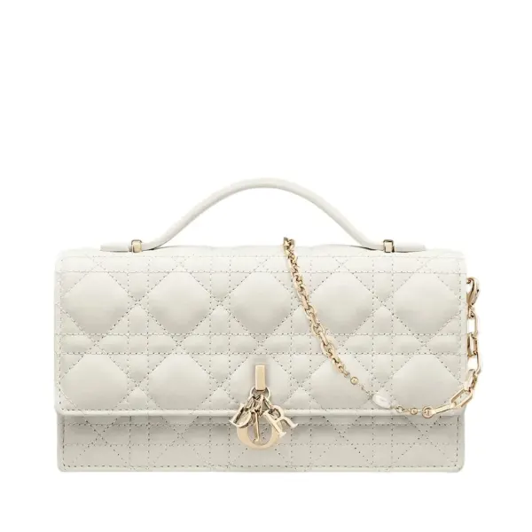 My Dior Mini Bag Latte Cannage Lambskin