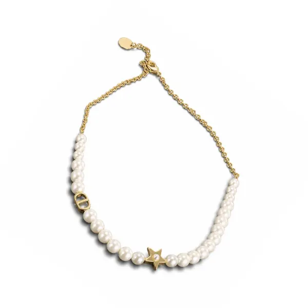 Dior Lucky Pearl Necklace