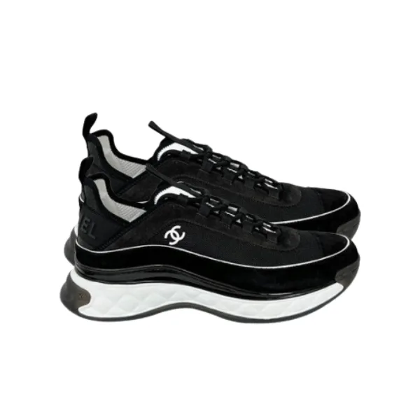 Chanel Women’s Suede Sneaker Black G39072 Y55826 K4284
