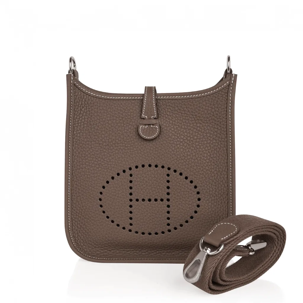 H Evelyne Tpm Etoupe Clemence Palladium Hardware Main image