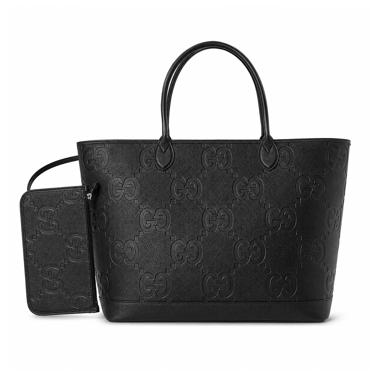 Gucci Jumbo GG Large Tote Bag Black 40Cm 726755 Aaby0 1000 Main image