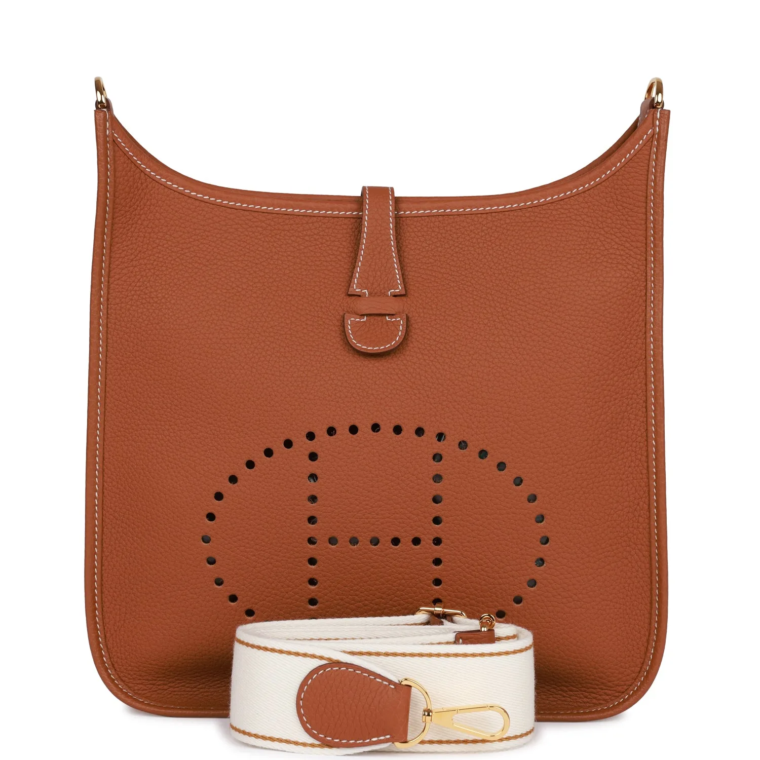 H Handbags Evelyne Iii Pm Gold Clemence Gold Hardware Main image