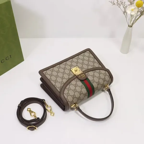 Ophidia small top handle bag with Web