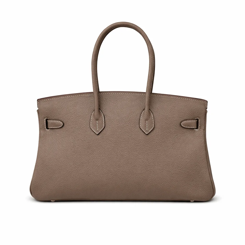H Birkin Shoulder 30 Grey Togo Leather Gold Hardware