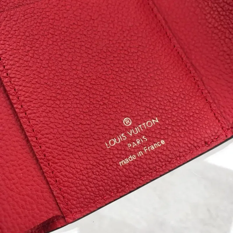 Louis Vuitton Pallas Compact Combines Wallet 13Cm Red Secondary image