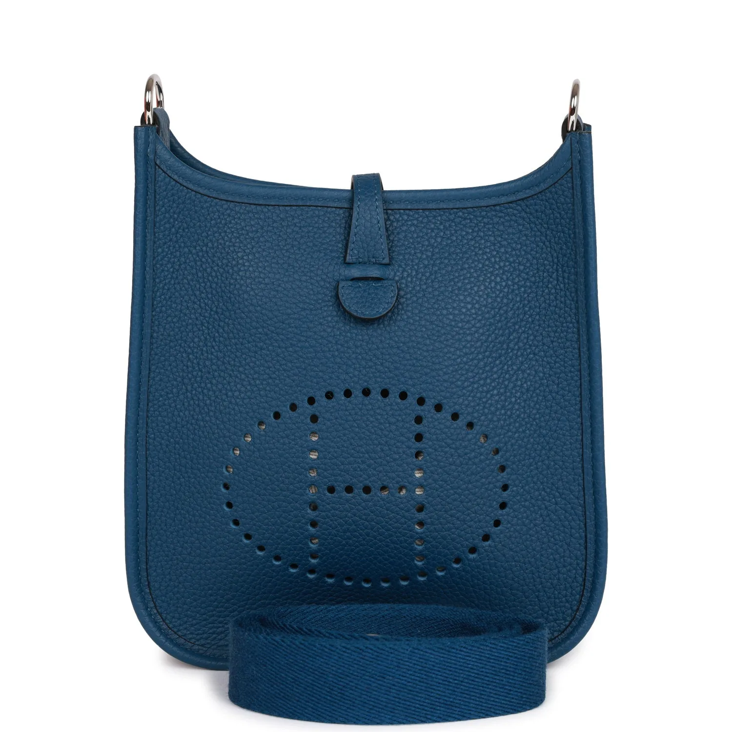 H Evelyne Tpm Bag Deep Blue Maurice Palladium Hardware Main image