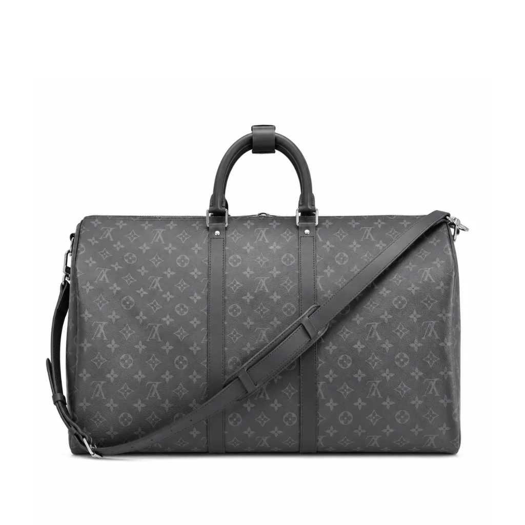 Louis Vuitton Keepall Bandouliere 55 Monogram Eclipse M40605 Main image