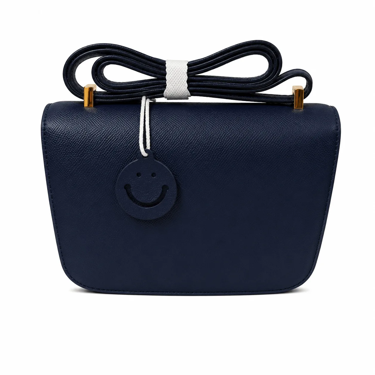 H Constance 24 Blue Epsom Gold Hardware Secondary image