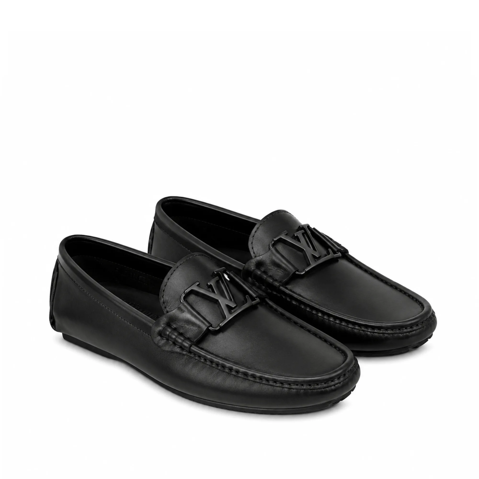 Louis Vuitton Men’s Loafers LV Monte Carlo Mocassin Black Main image