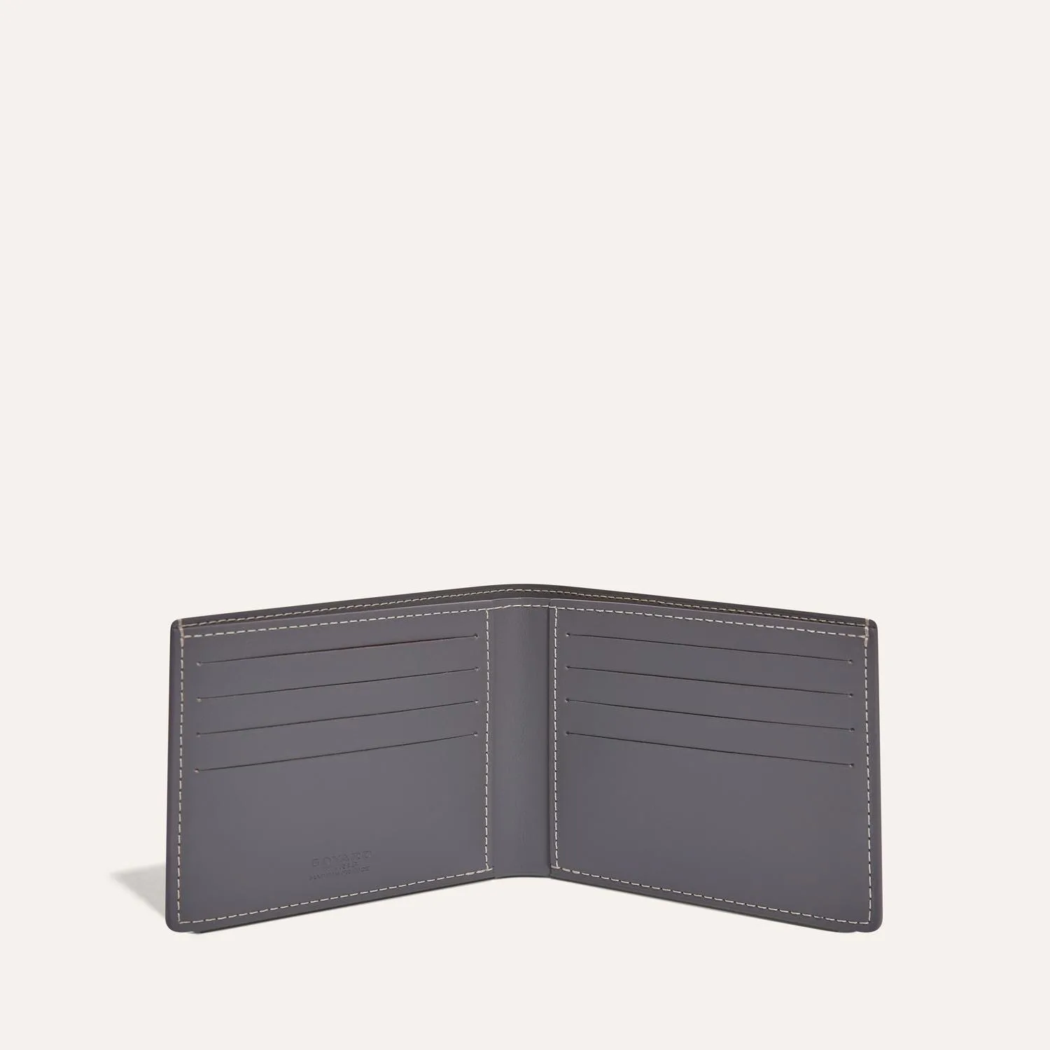 Goyard Victoire Wallet In Grey Secondary image