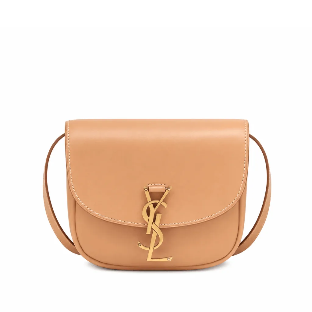Saint Laurent Kaia Small Smooth Leather Beige Main image