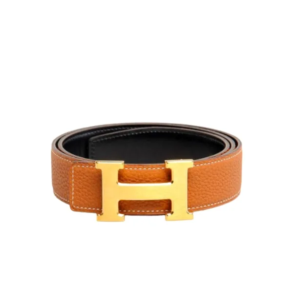 Hermes Bicolor H Buckle Reversible Belt Main image