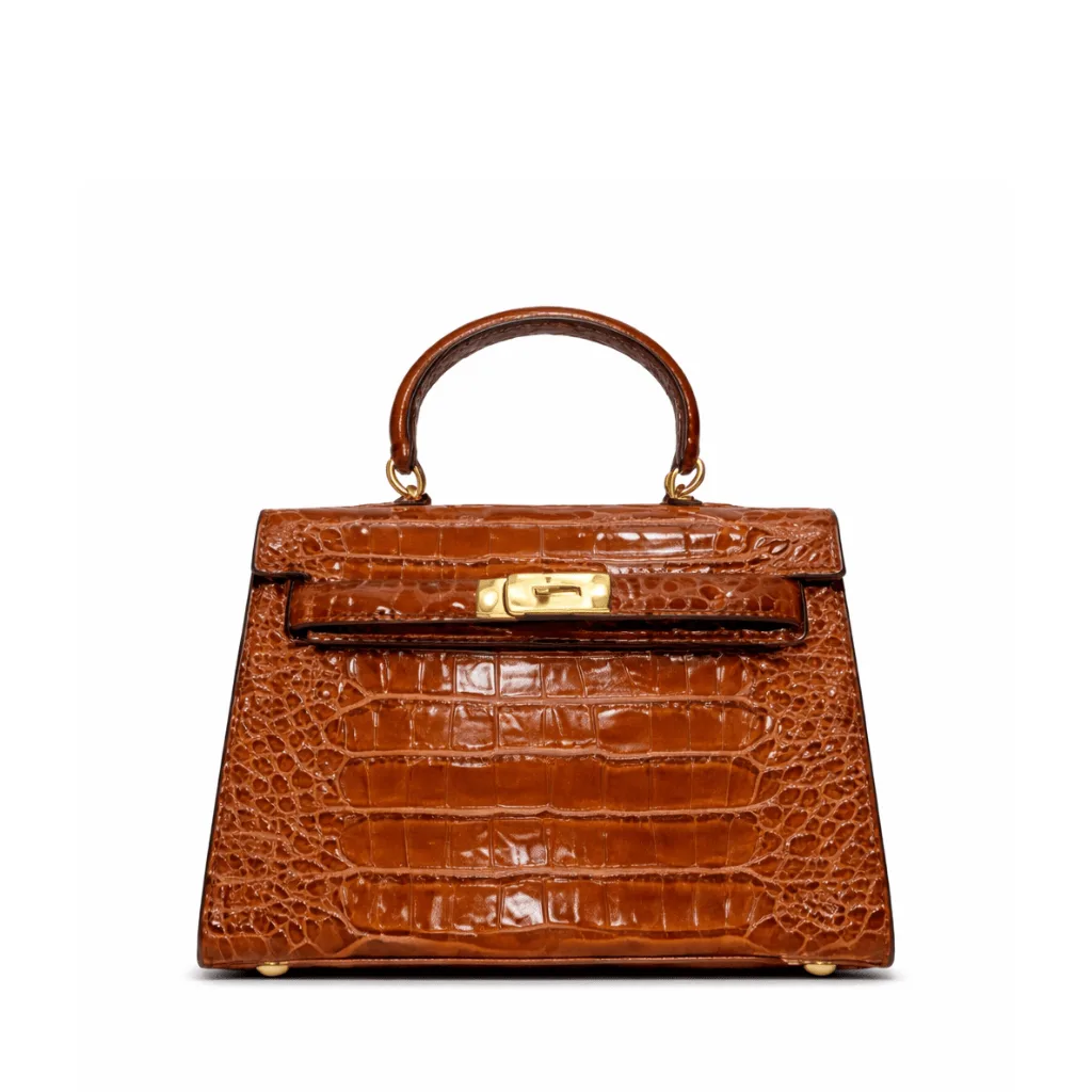 Hermes Kelly Sellier 20Cm Gold Matte Alligator Gold Hardware Main image