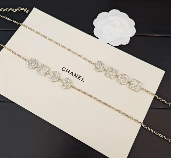 Chanel Gold-Tone CC And Multicolor Resin Sautoir Necklace