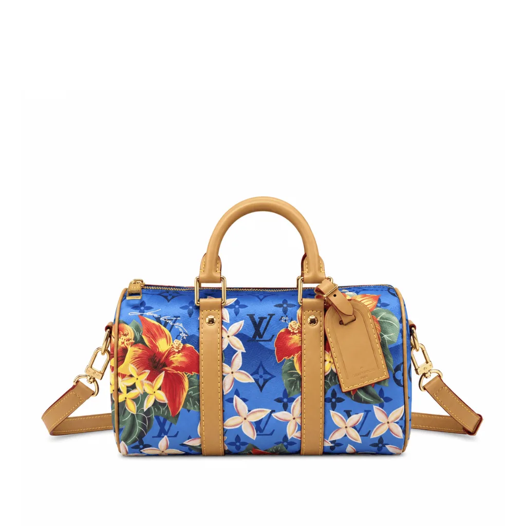 Louis Vuitton Keepall Bandouliere 25 Bright Blue 25Cm M24999 Main image