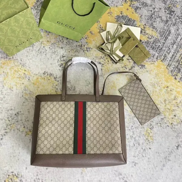 GG Ophidia soft GG Supreme medium tote