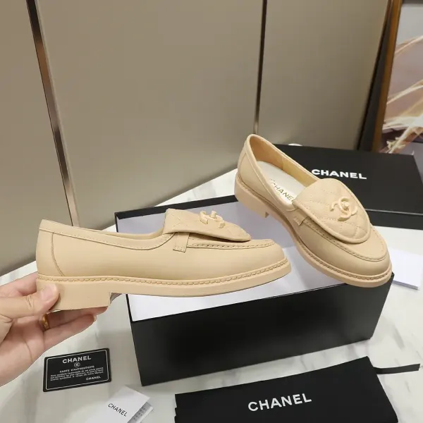 Chanel CC Espadrilles White Gray