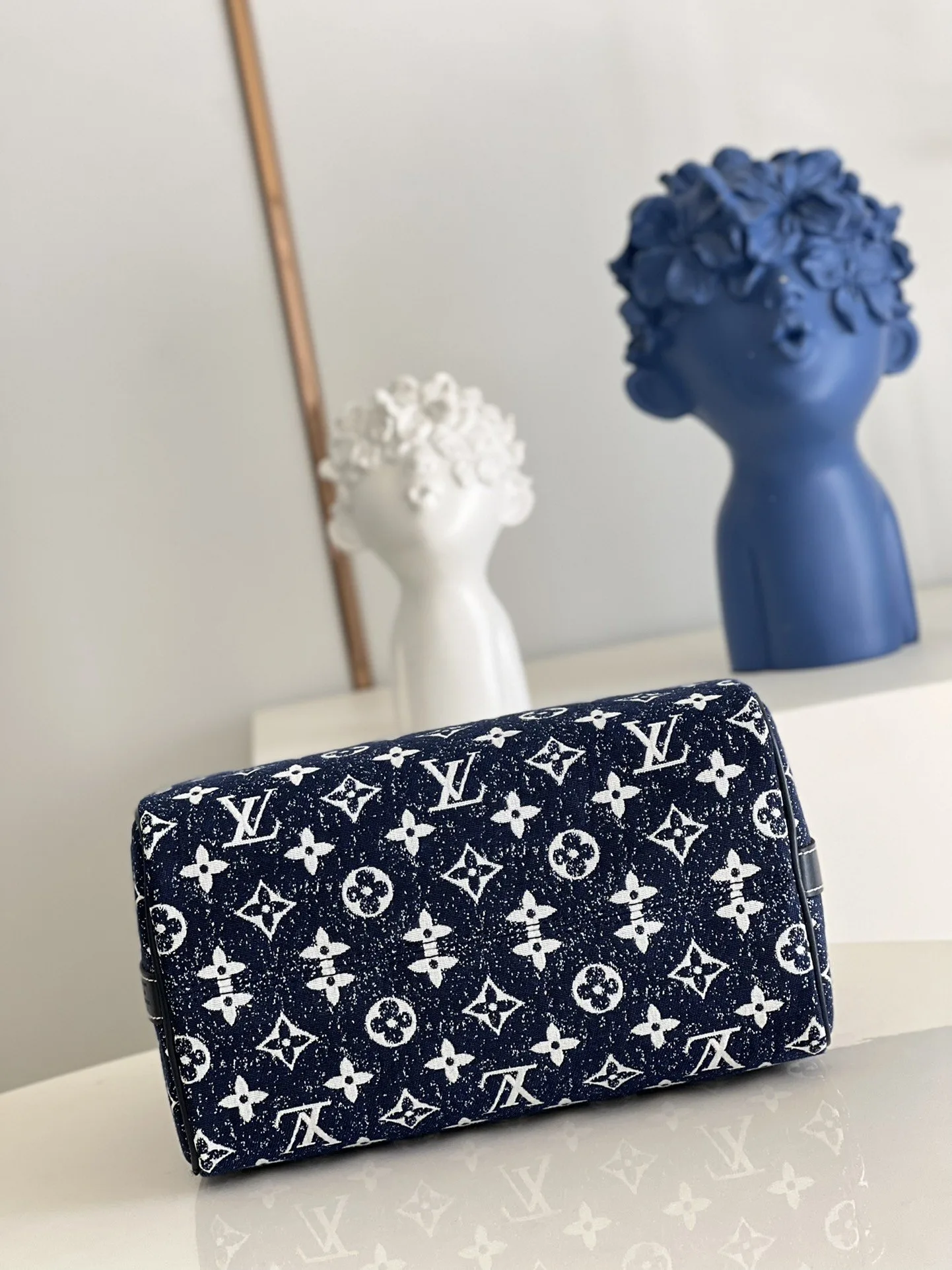 Louis Vuitton Speedy Bandouliere 25 Navy Blue M59609 Secondary image