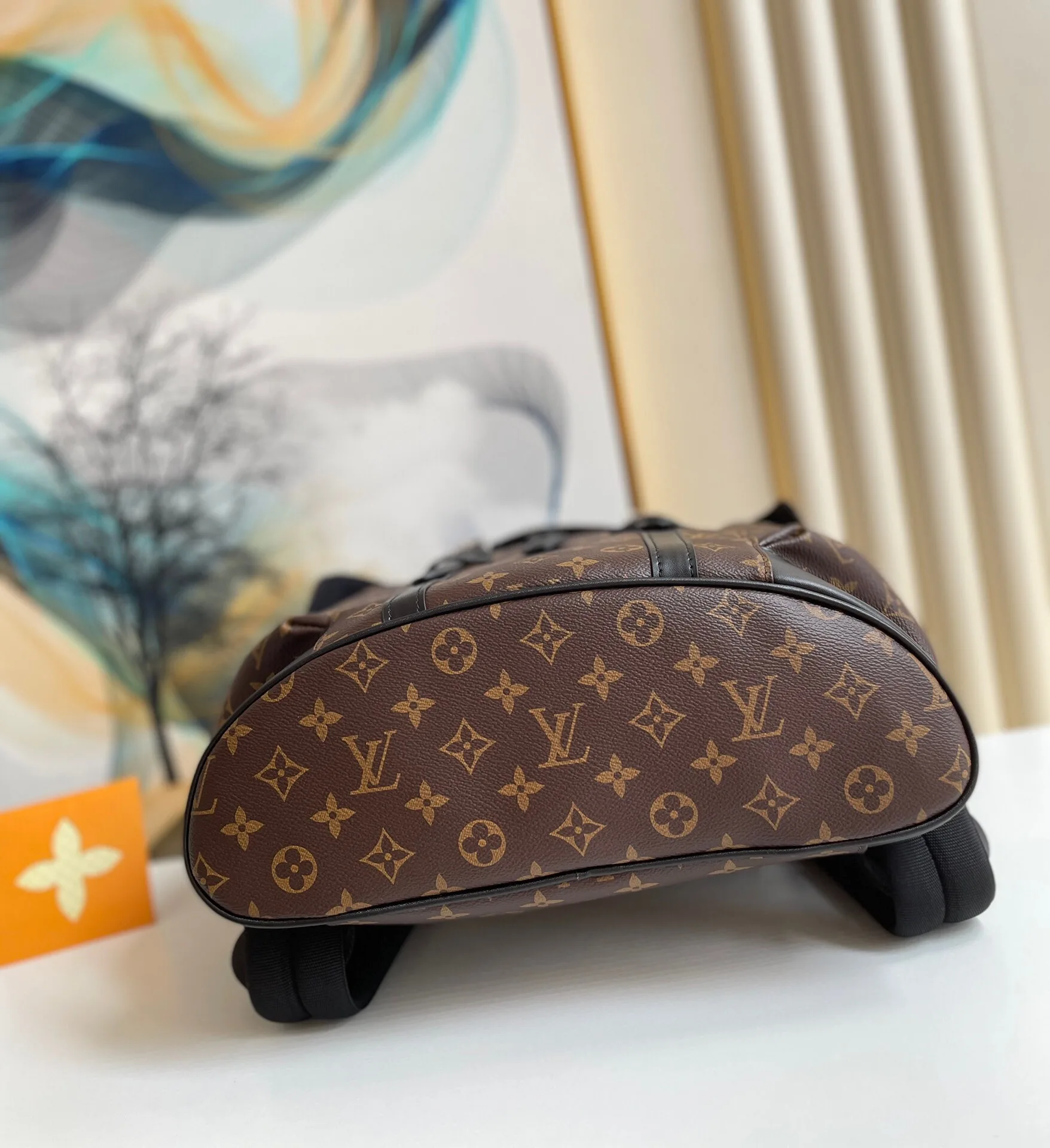 Louis Vuitton Christopher Backpack Monogram Brown Macassar Canvas 45Cm M43735 Secondary image