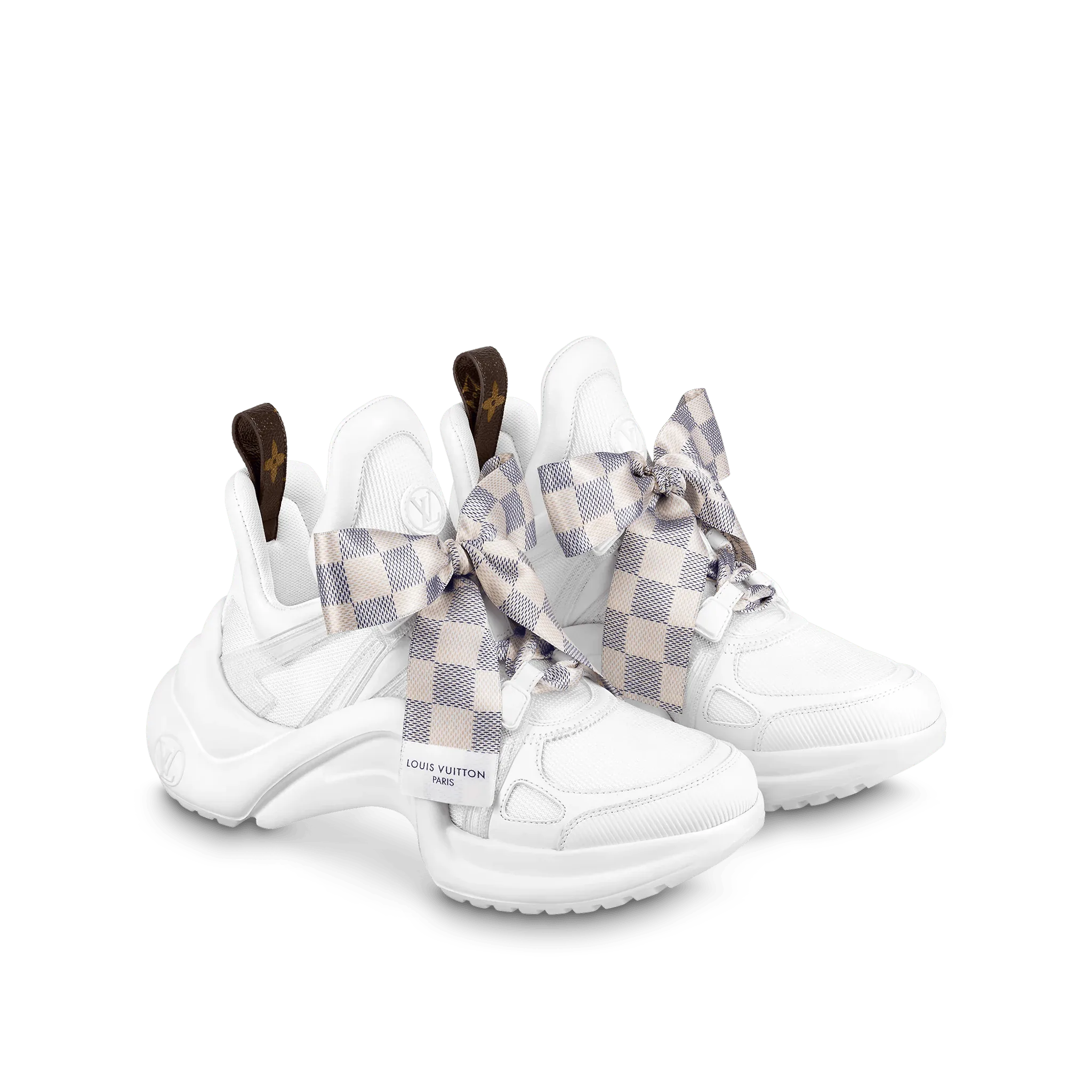 Louis Vuitton Archlight 1.0 Sneakers White Plaid Ribbon Main image