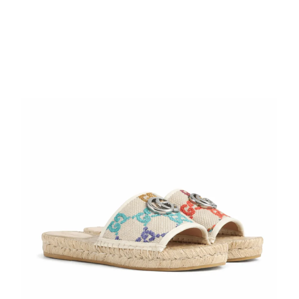 Gucci Women’s Gg Espadrille Slides 678037 Uft70 8470 Main image