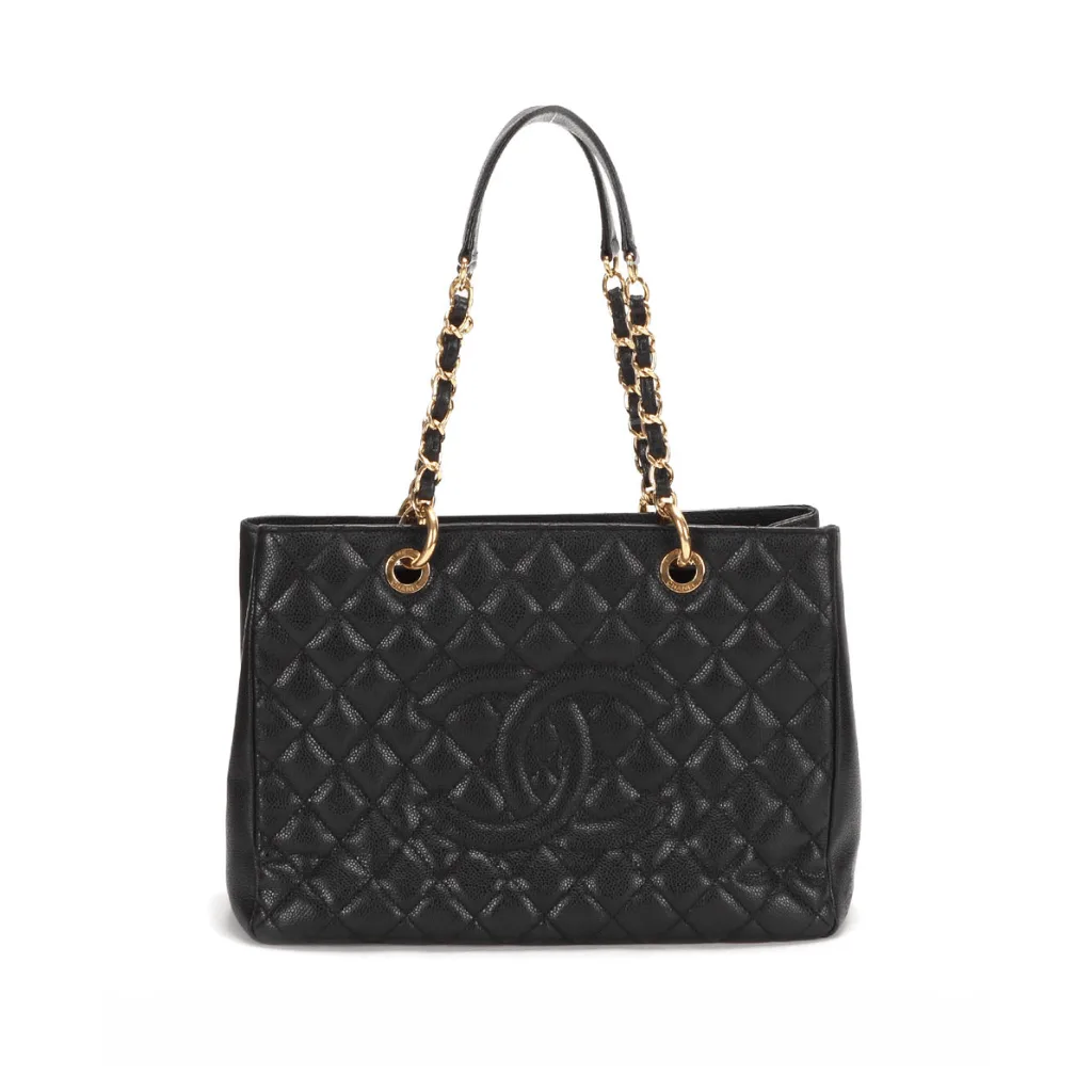 Chanel Grand Shopping Tote (GST) – Black Caviar Leather With Gold-Tone Hardware Main image