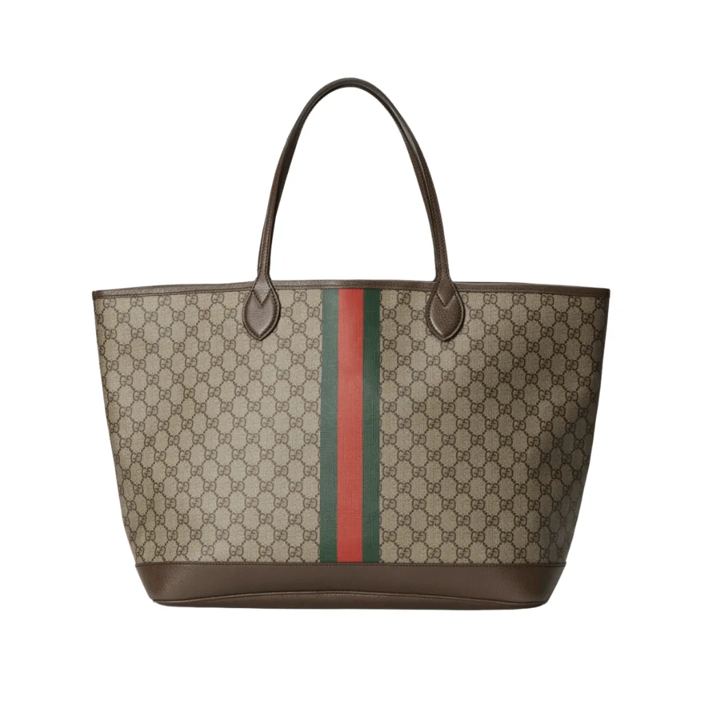 Gucci Brown Ophidia GG Large Tote Bag 40Cm Main image