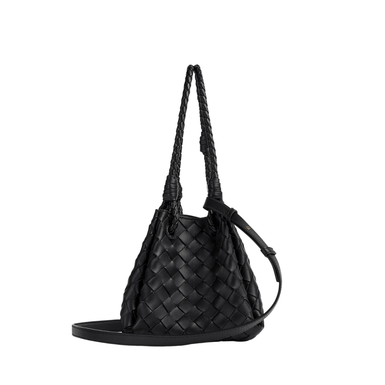 Bottega Veneta Women Small Parachute Black Secondary image