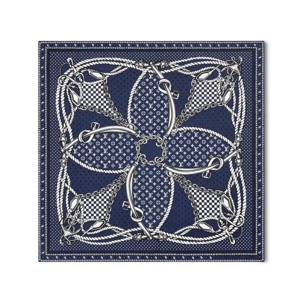Louis Vuitton Sailor Bandana Square Scarf
