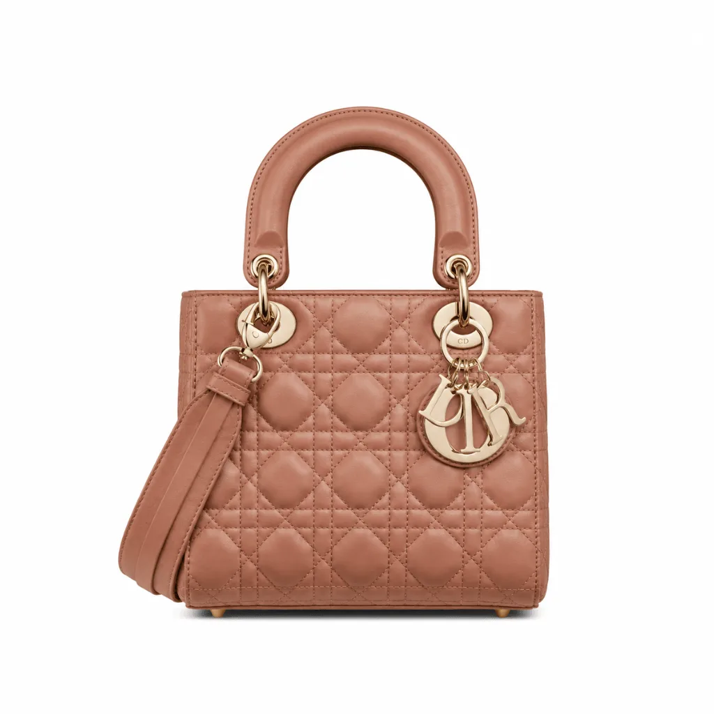 Small Lady Dior Blush Cannage Lambskin 20cm Main image