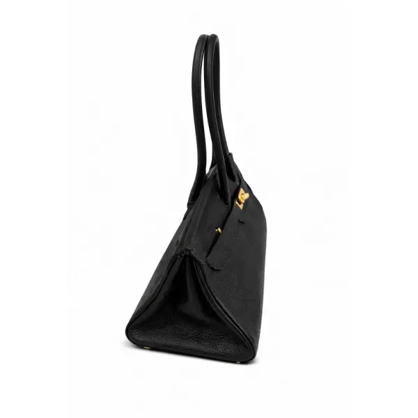H Birkin Shoulder 30 Black Togo Leather Gold Hardware