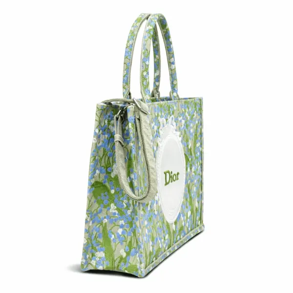 Large Dior Book Tote With Strap