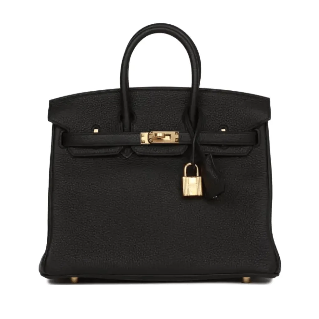 H Birkin 25 Black Togo Gold Hardware Main image