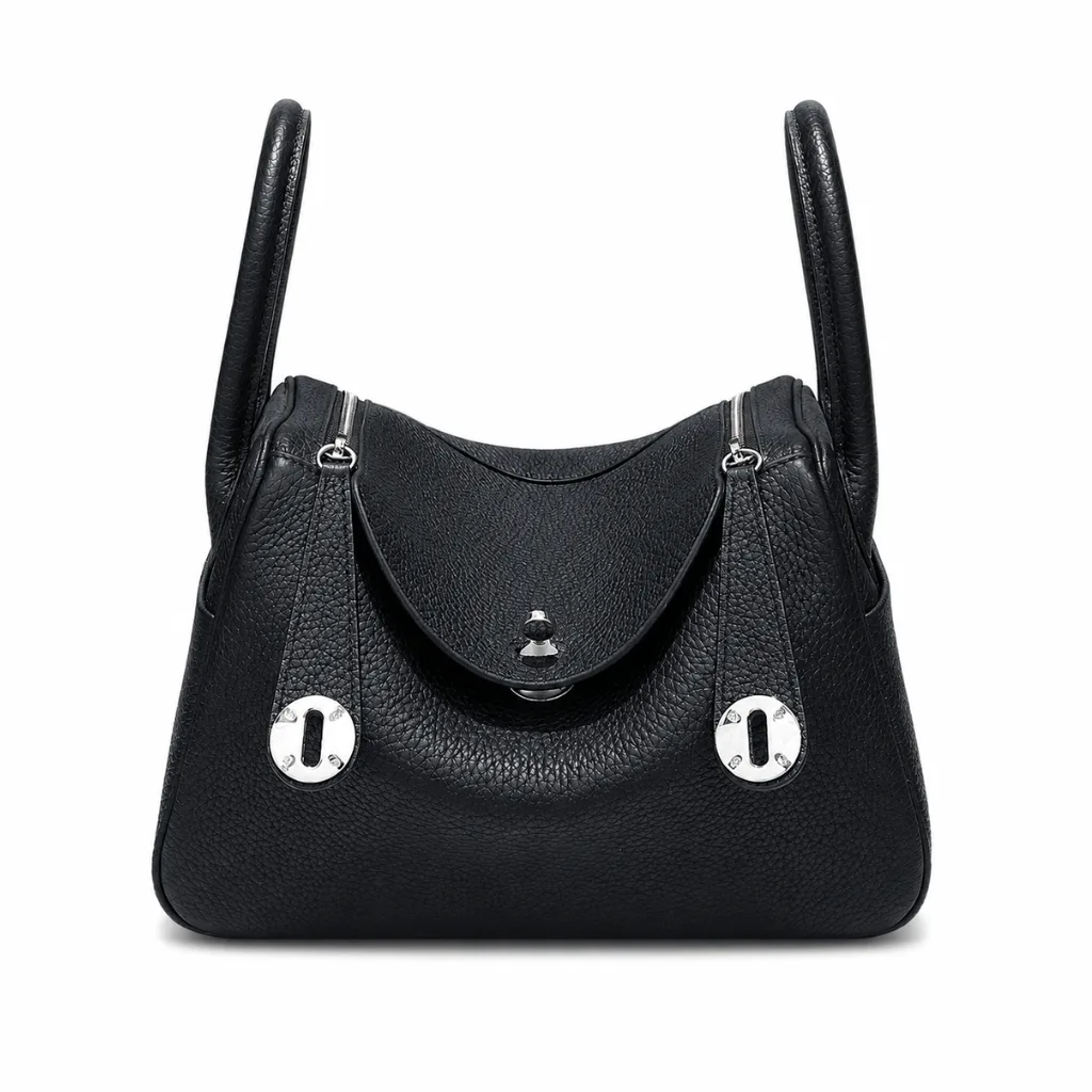 H Lindy 26 Black Clemence Palladium Hardware Main image