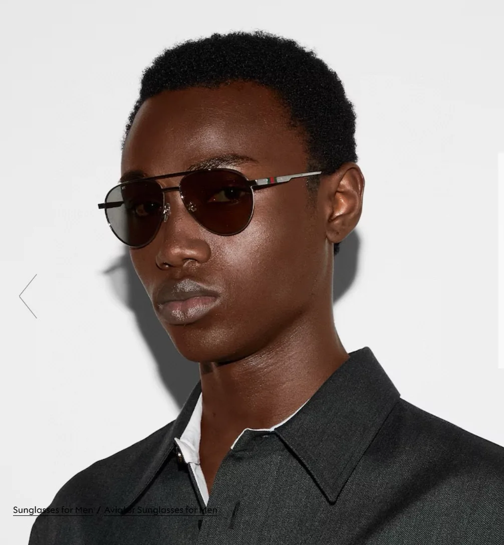 Gucci Eyewear Pilot-Frame Sunglasses