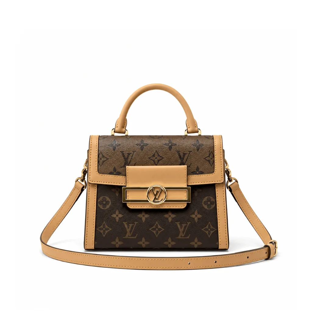 Louis Vuitton Dauphine Capitale Bag Brown 21Cm M46751 Main image