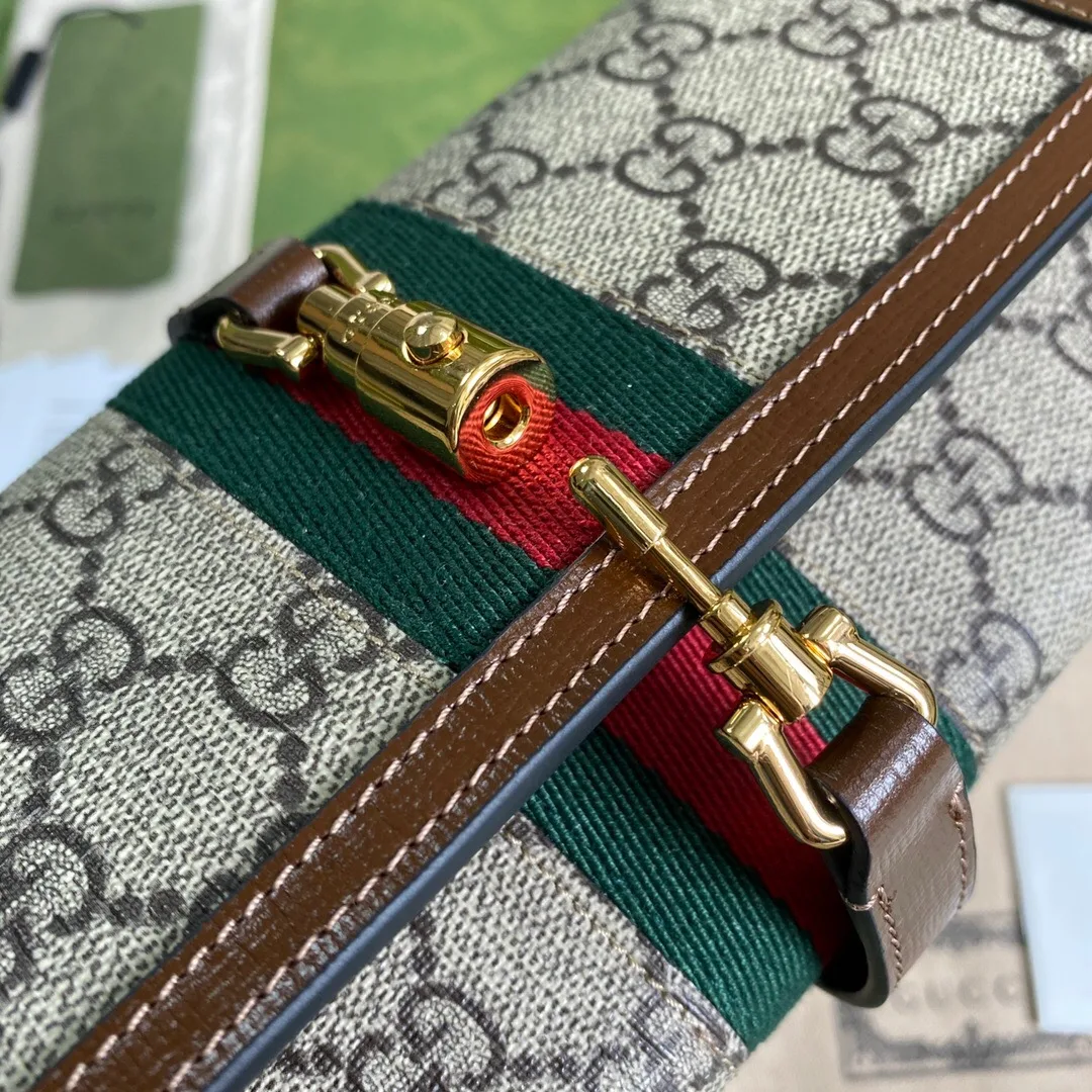 Gucci Jackie 1961 Chain Wallet Brown 652681 Huhhg 8565 Secondary image